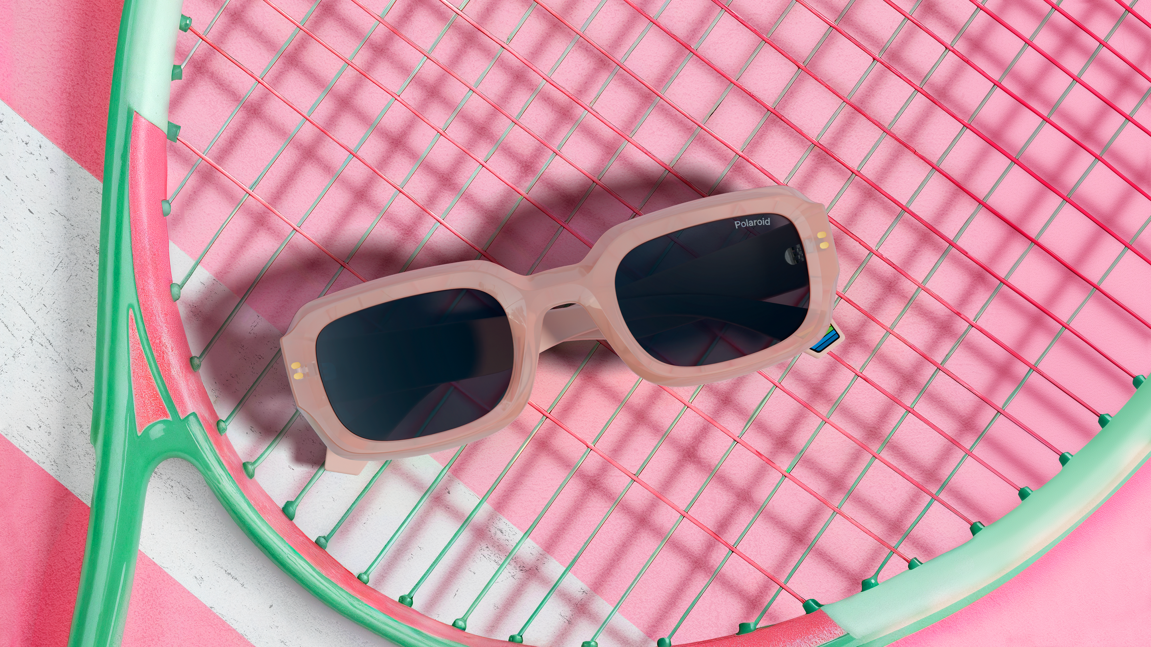 Rectangular Glasses with Polarised Lenses | Polaroid EU