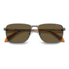 MATTE DARK RUTHENIUM ORANGE / 58-15-145 / BRONZE POLARIZED