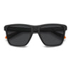 MATTE BLACK ORANGE / 56-18-145 / GREY POLARIZED