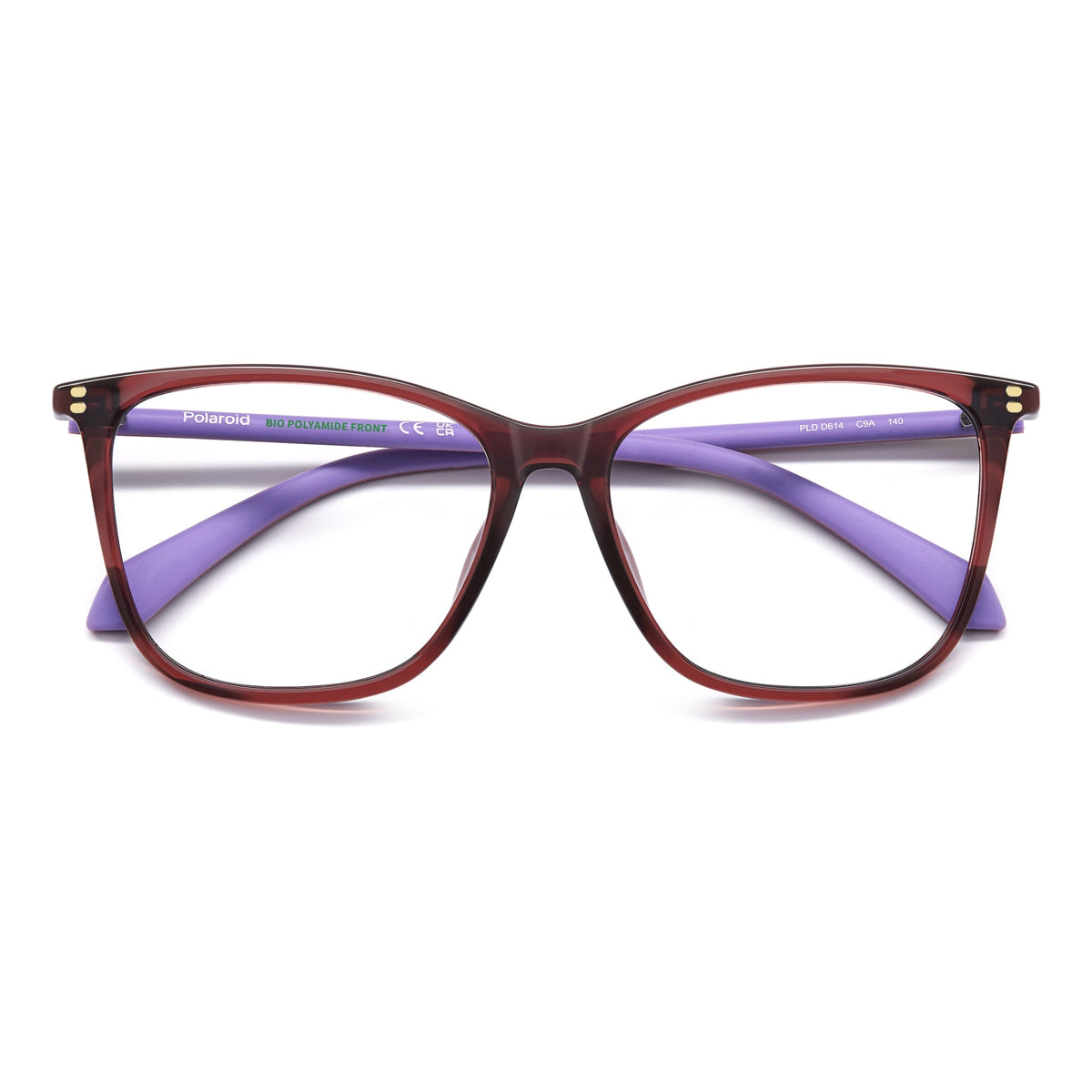 Polaroid Purple Polyamide Glasses Women\'s (Frames) PLD D848 main image 4