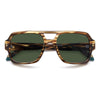 HAVANA BROWN / 54-18-145 / GREEN POLARIZED
